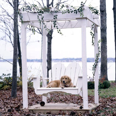 Uwharrie Fanback 2 Person Porch Swing